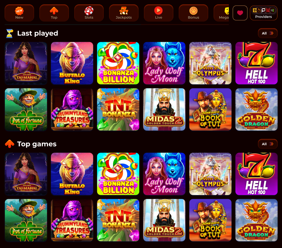 Slots y casino en vivo de Kitsune España